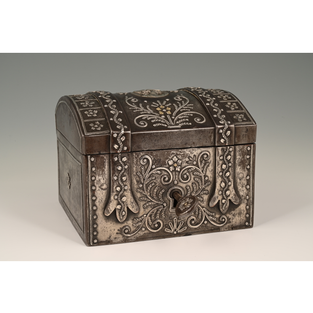 A Russian iron box.