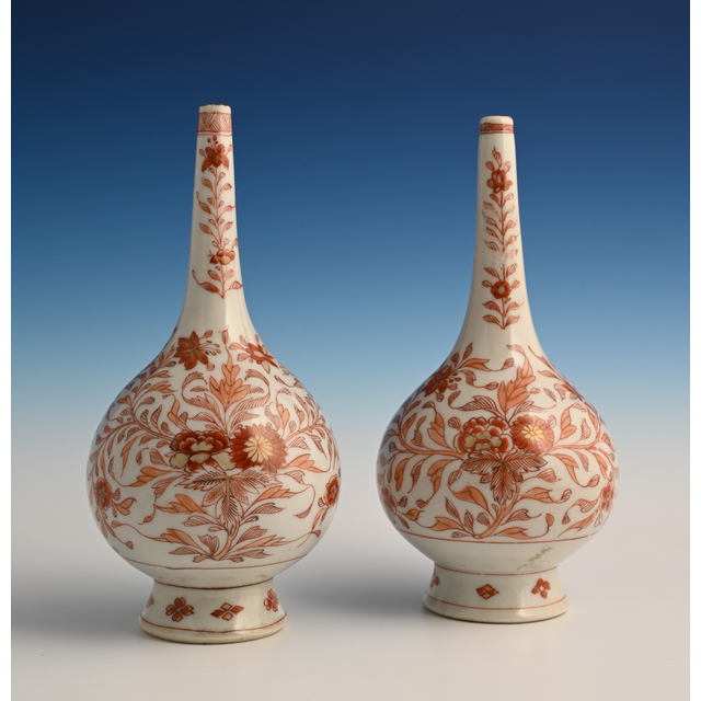 A couple of Chinese rosewater sprinklers