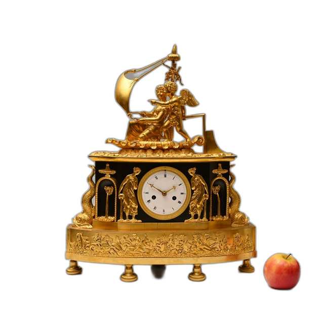 Een Franse Empire pendule