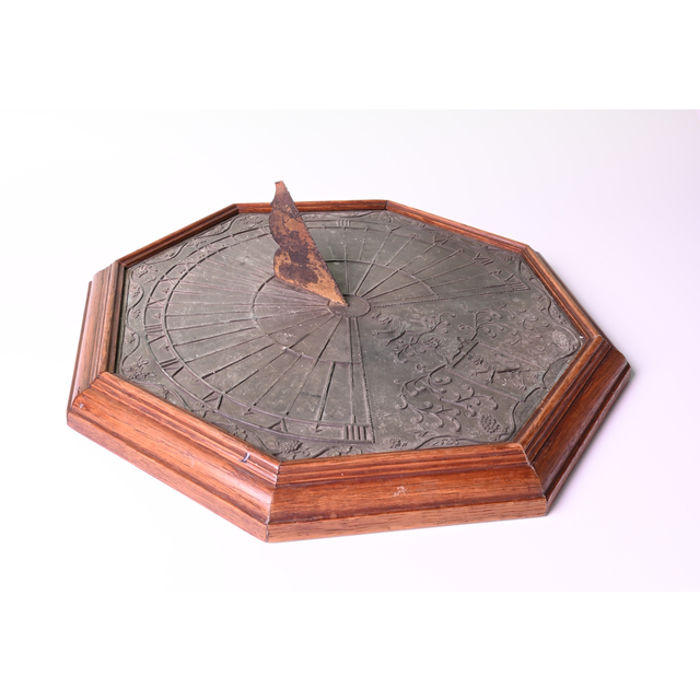 A slate sundial