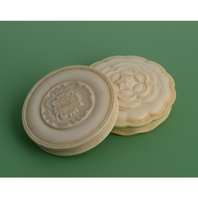 An ivory turnery box