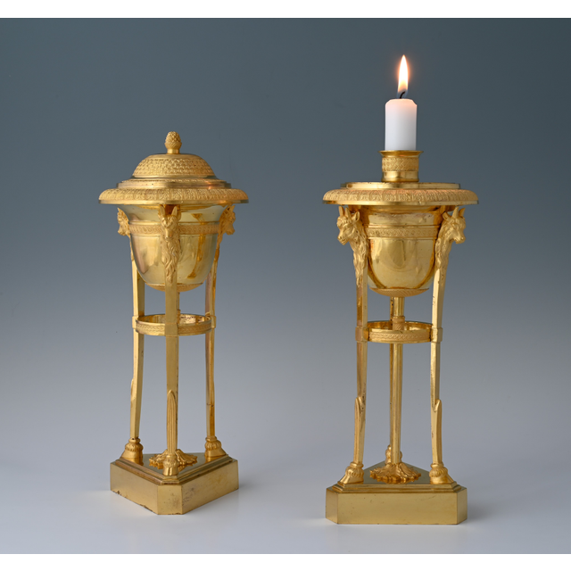 A pair of Empire Cassolettes