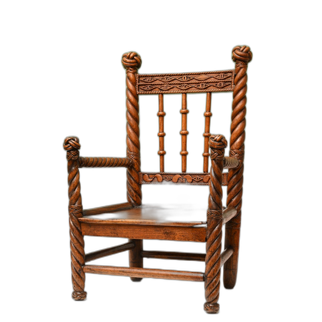 A rare American high chair