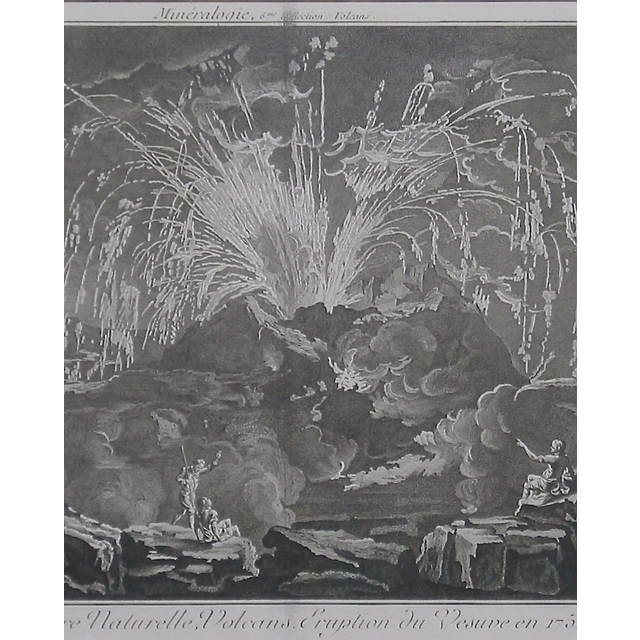 Encyclopedie: Uitbarsting van de Vesuvius in 1754