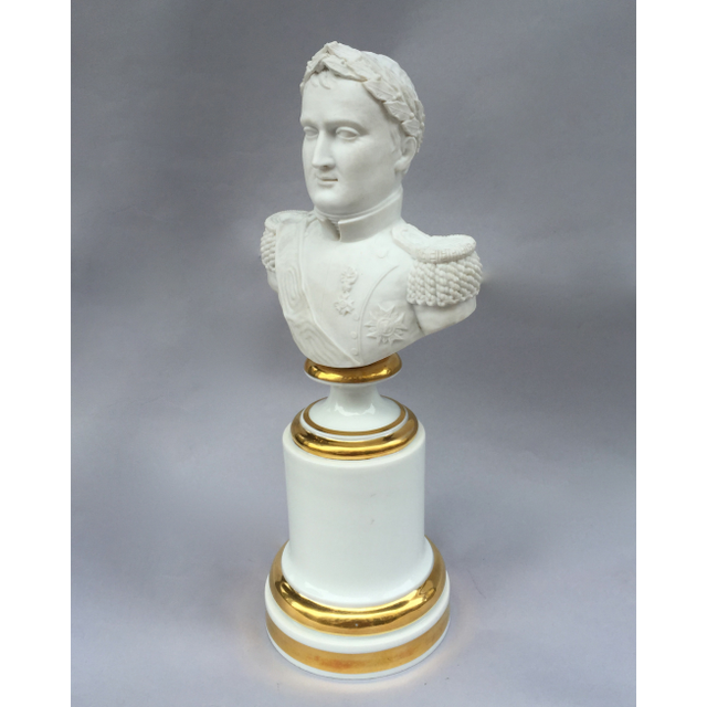 'Porcelaine de Paris' bust of Napoleon