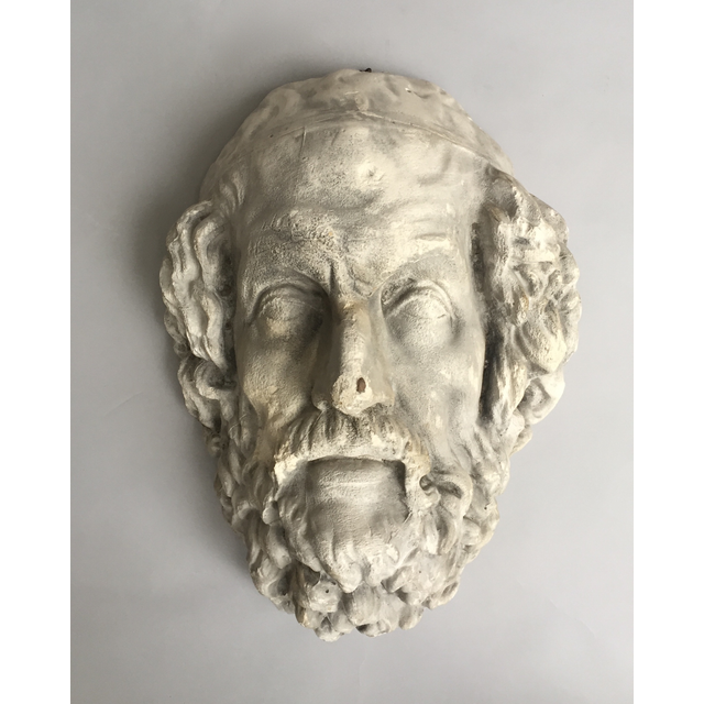 Plaster mask of Homer