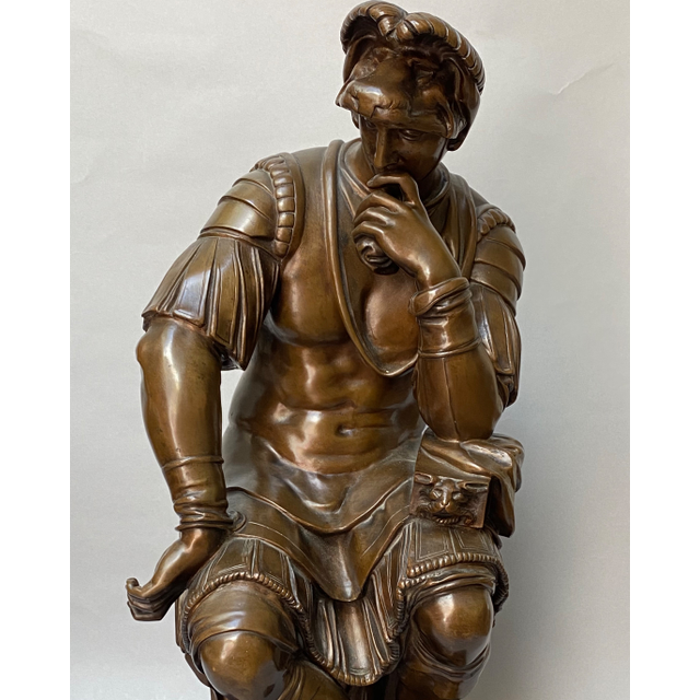 F. Barbedienne: Lorenzo de'Medici after Michelangelo