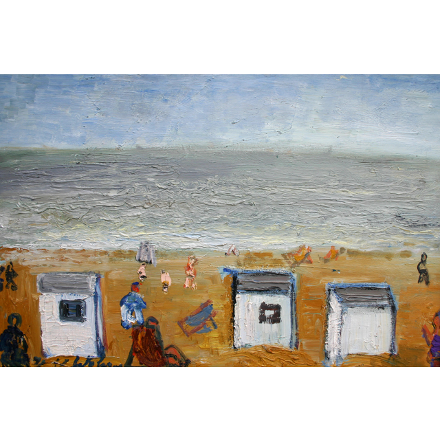 On the beach