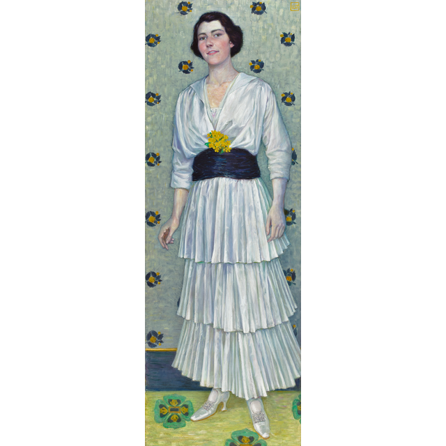 Portret van Hedwig Nijhoff-Selldorff