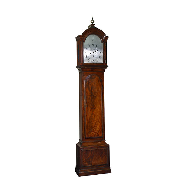 A fine English mahogany longcase clock Dwerrihouse Berkley Square London circa 1780