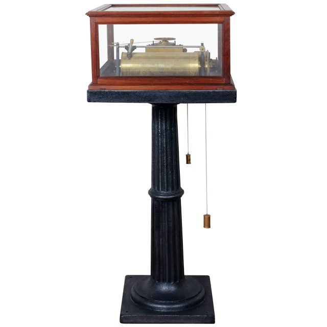 A highly important and unusual French scientific thermograph
