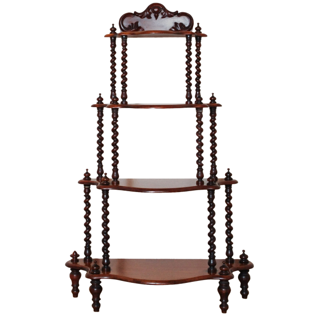 Nice and good looking étagère side table from Holland.