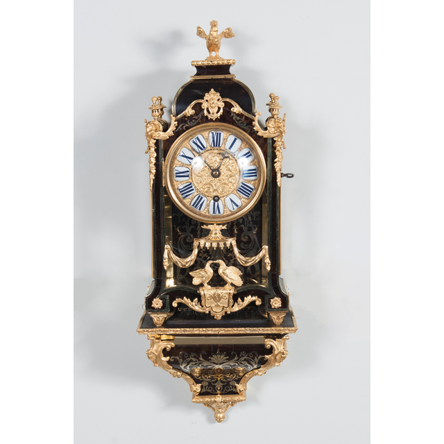 Small Decorative Louis XIV Boulle Inlaid Bracket Clock, circa 1720