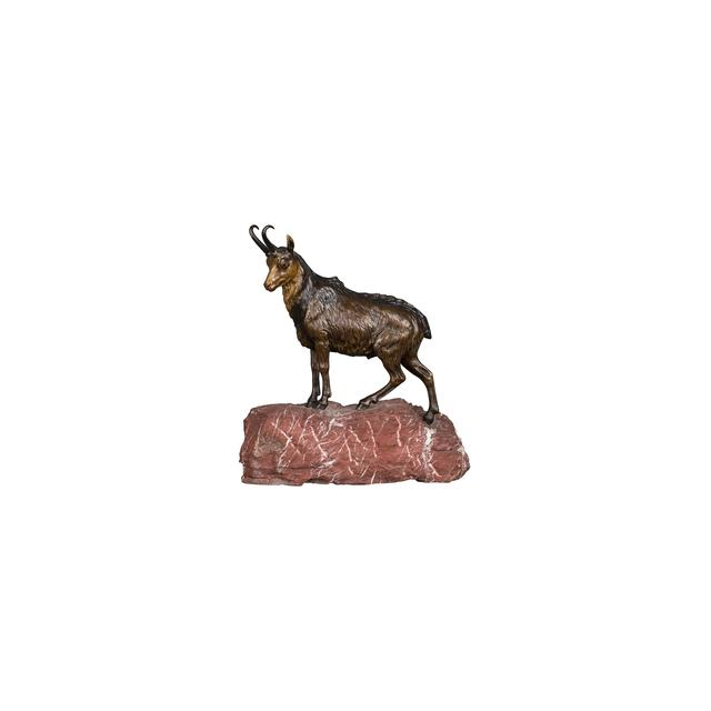 A Vienna bronze figure of a Mountain Goat