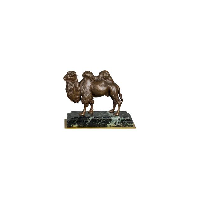 An unusual French camel bronze circa 1860