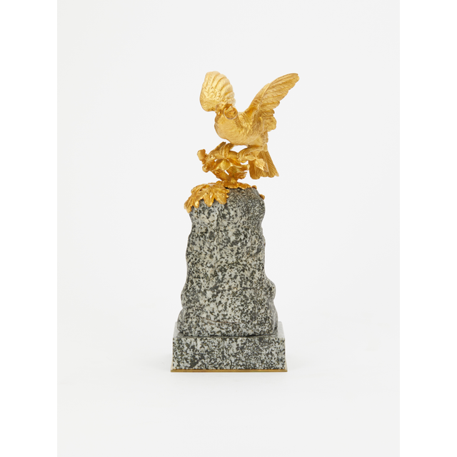 Gilded bronze eagle
