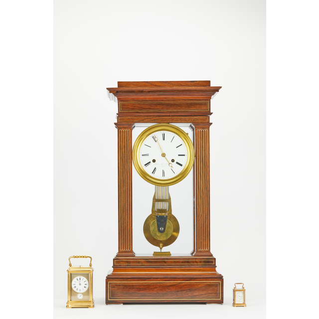 4 glass french regulator clock
