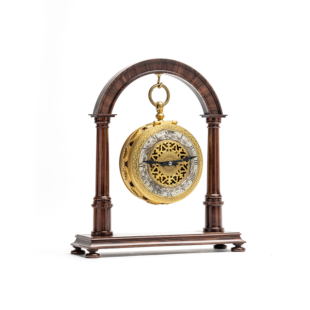 Decoratief en opvallend coach-horloge gemaakt door