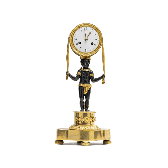 Pendule au bon sauvage