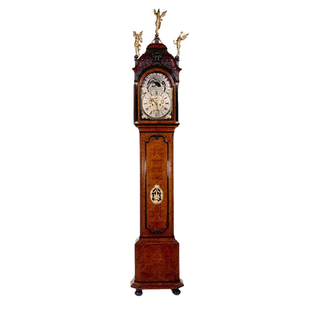 L02 Dutch longcase clock with Planisphere.