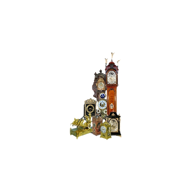A collection of more than 300 top quality clocks and fine Art
