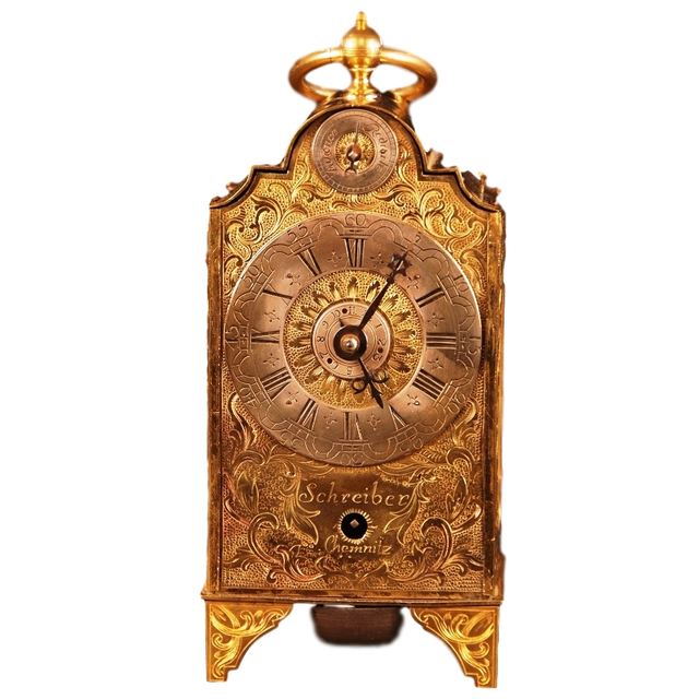 C14 Pendule d'Officier quarter strike 2 bells Grand Sonnerie on repetition