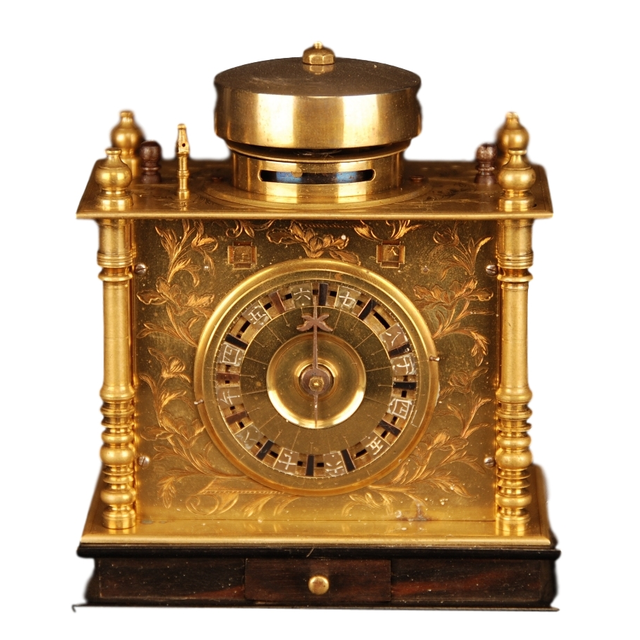J02 Miniature Horloge Pilier Japonaise.