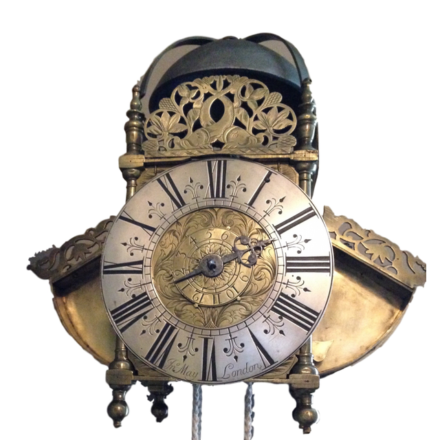 LA12 Wings lanternclock with alarum
