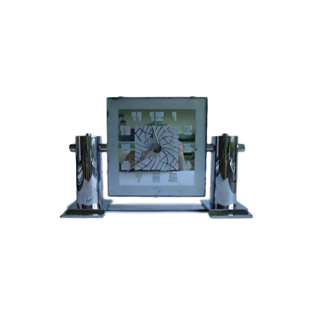 M75 Chrome Electric Mantle Clock
