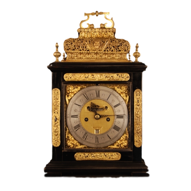 BR12 Double basket musical bracket clock