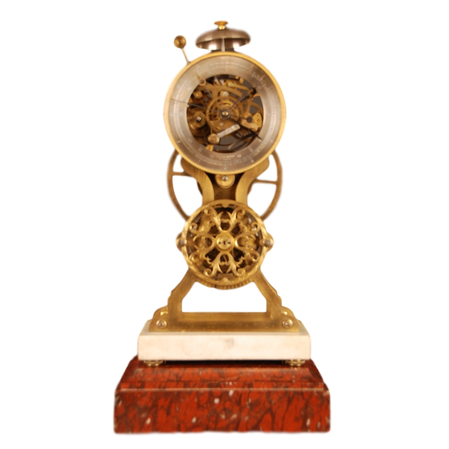 S07 Skeleton clock with multiple complications
