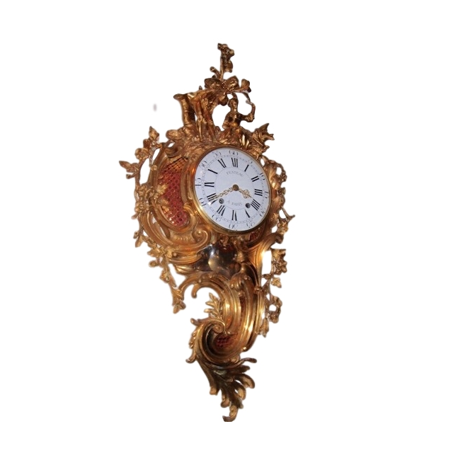 w11 Large and important Louis XV 'Cartel' clock