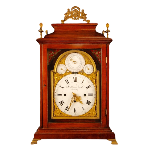 BR11 Bracket clock with perpetual calendar