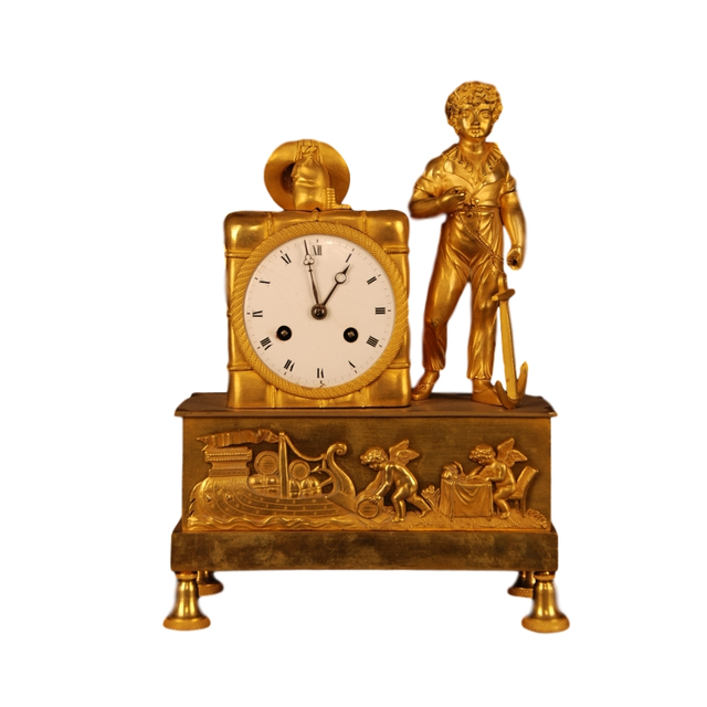 m46 Nice French empire mantle clock