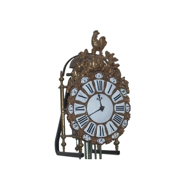 LA02 French 3 Bell Quarter striking lantern clock