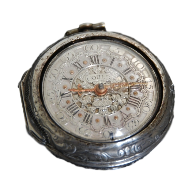 WAT12 Nice pocket watch, verge escapement