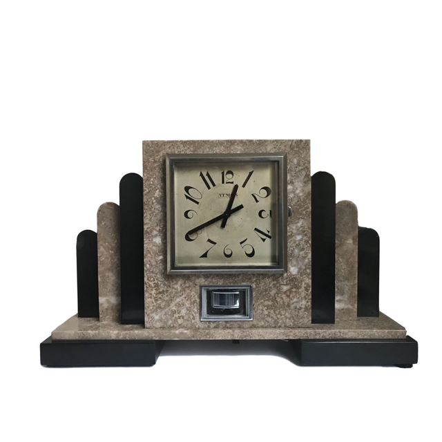 M240 French marble Atmos mantel clock Reutter, number 1792