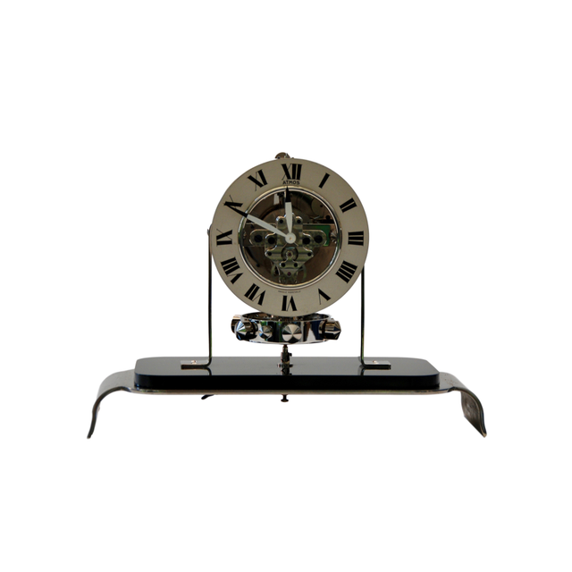 M229 Atmos clock PO1, skeleton dial and glass dome, Reutter nr. 3200, France ca. 1930.