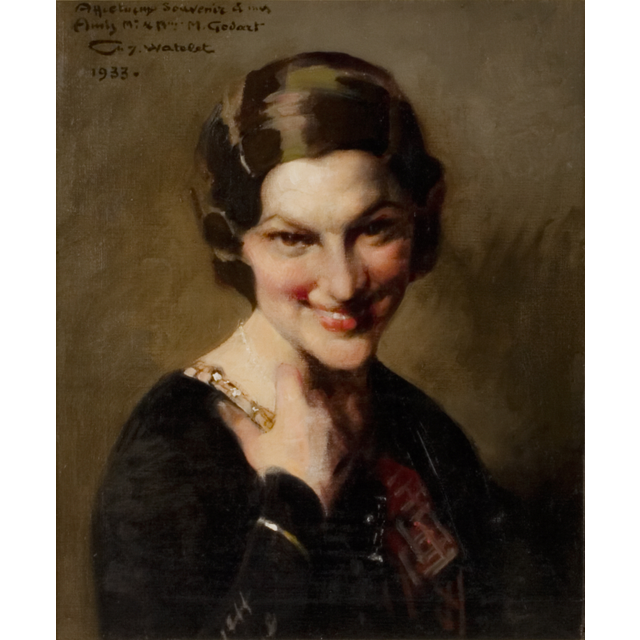 Charles Joseph Watelet - Portret van Madame Godart