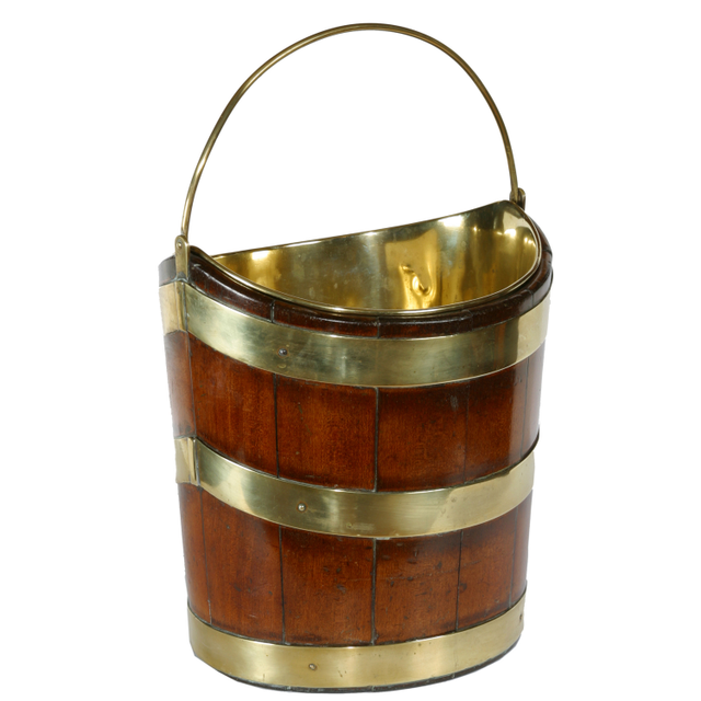 An Empire Mahogany Bucket