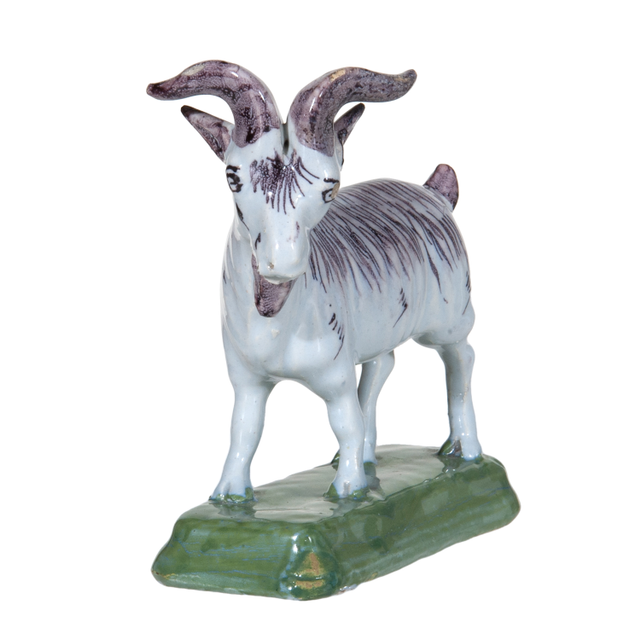 Delft Earthenware Goat