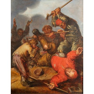 Adriaen van de Venne, 'Boerengevecht'