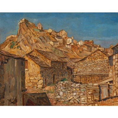 City behind the wall