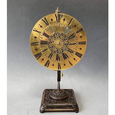 Night clock, alarm clock, circa 1750, Italian or Austrian.