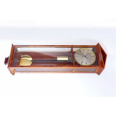 A fine  Austrian mahogany veneered  'Dachluhr' - regulator timepiece, circa 1840.