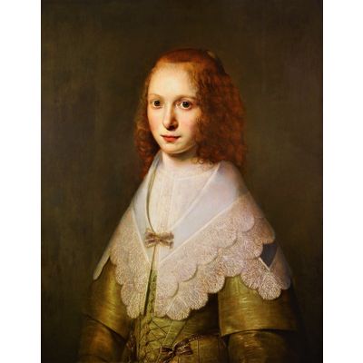 Portret van een Jonge Vrouw