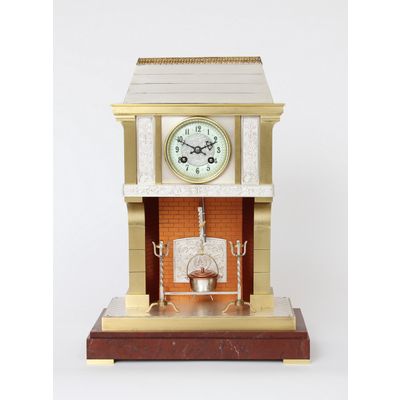 Een Franse industriële pendule, Guilmet circa 1890