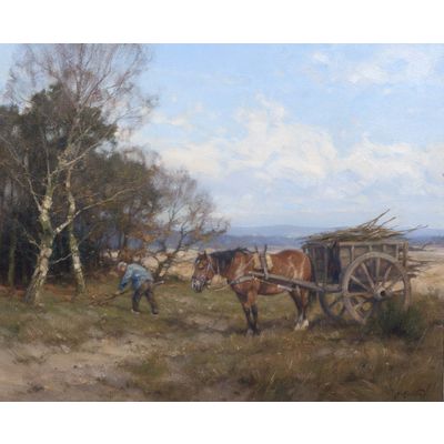 Houtsprokkelen op de Veluwe