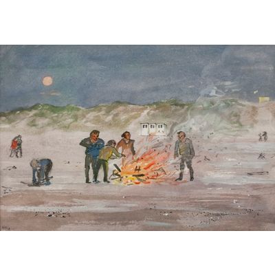 1 mei vuren Terschelling