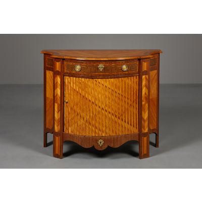 Dutch Transition tambour cabinet